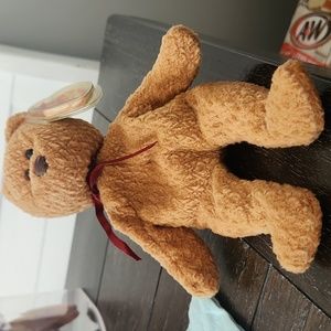 Ty beanie baby bear curly